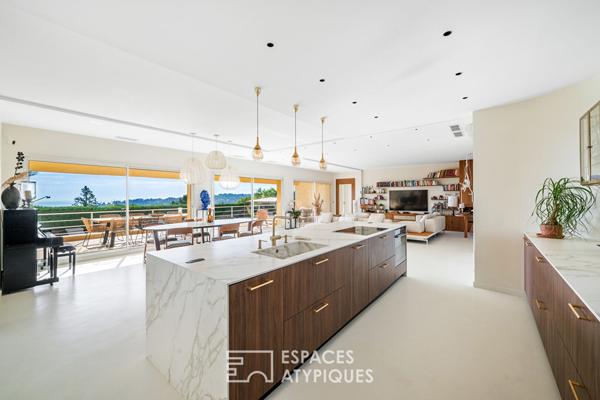 Magnifique villa 233m² avec vue mer, sur les hauteurs de Vallauris