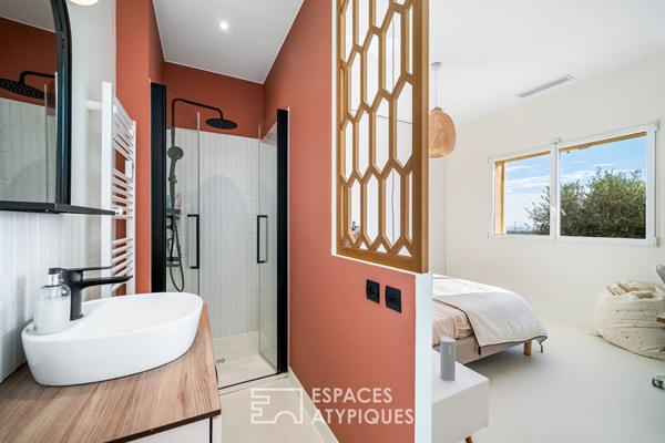 Magnifique villa 233m² avec vue mer, sur les hauteurs de Vallauris