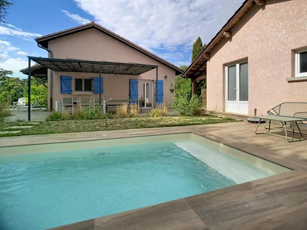 MAISON – INDIVIDUELLE – PISCINE – 136 m² – 69380 – CHASSELAY