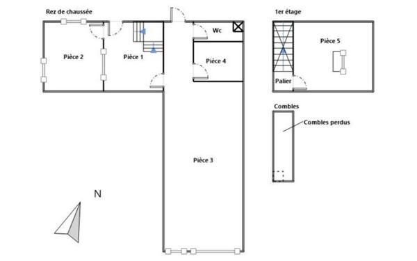 Appartement à vendre    2 pièces • 74,64 m2 La Chapelle-Saint-Mesmin