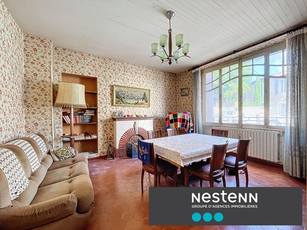 A VENDRE - Maison à Penne-d'Agenais, 3 chambres, cour et jardin privatif