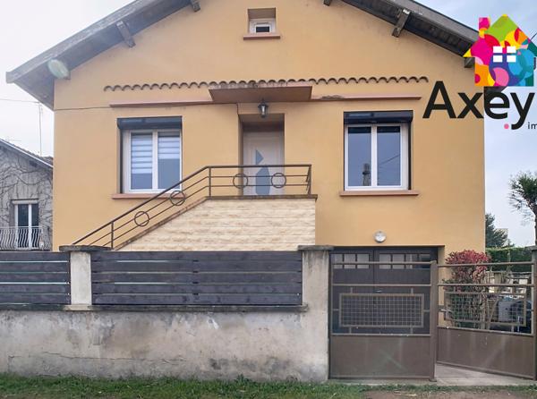 Roanne (42300) A VENDRE- ROANNE PROCHE HÔPITAL- MAISON DE VILLE AVEC TERRAIN