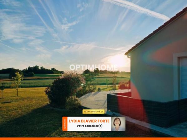 Maison neuve de plain-pied – 131m²- 4 chambres+ bureau- 2700m² terrain