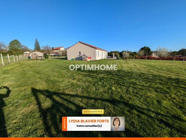 Maison neuve de plain-pied – 131m²- 4 chambres+ bureau- 2700m² terrain