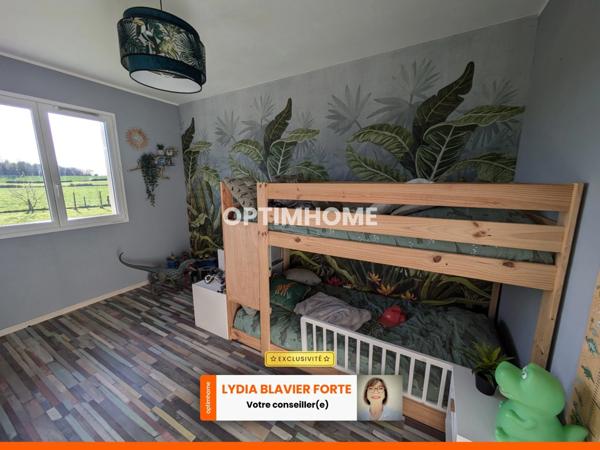 Maison neuve de plain-pied – 131m²- 4 chambres+ bureau- 2700m² terrain