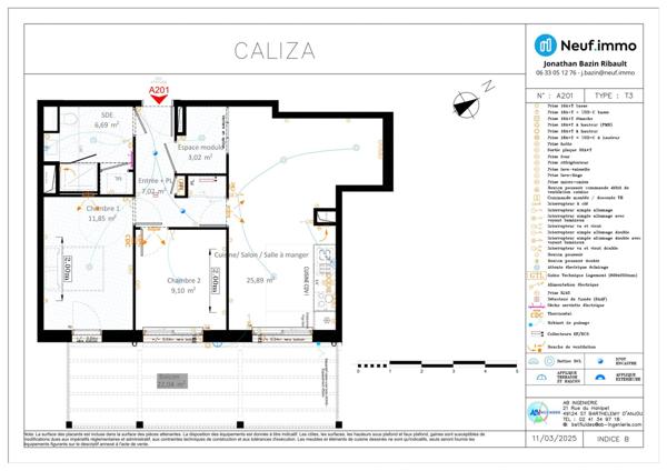 À vendre - T3, 3 pièces situé à Olivet (45160)