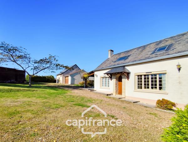 Maison à vendre 4 pièces BESSE SUR BRAYE (72) - terrain de 2086 m² -