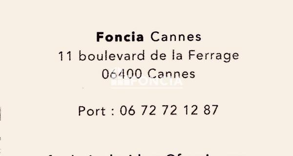 À vendre Appartement 2 pièces 40.62 m² - Cannes 06400