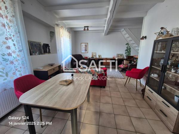 Maison en pierres 126m² avec 3 chambres + garage