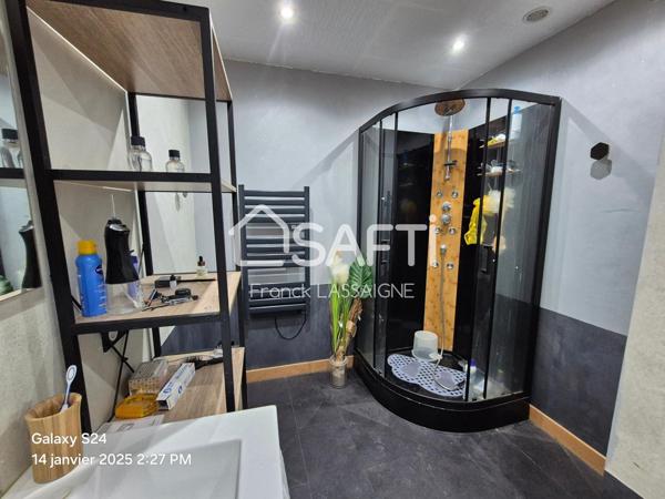 Maison en pierres 126m² avec 3 chambres + garage