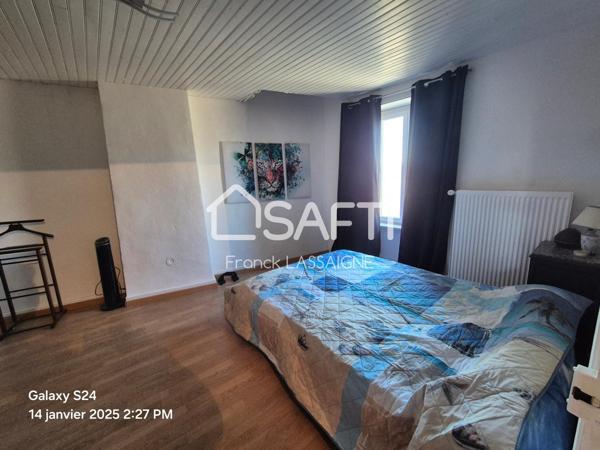 Maison en pierres 126m² avec 3 chambres + garage