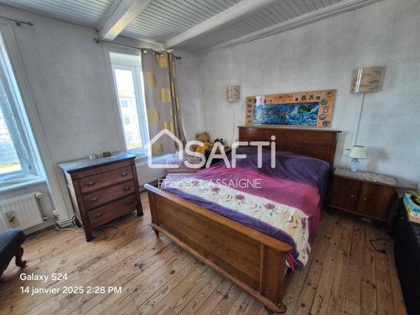 Maison en pierres 126m² avec 3 chambres + garage