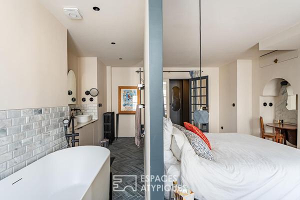 Volumes décloisonnés et cachet intemporel : un esprit loft à la versaillaise