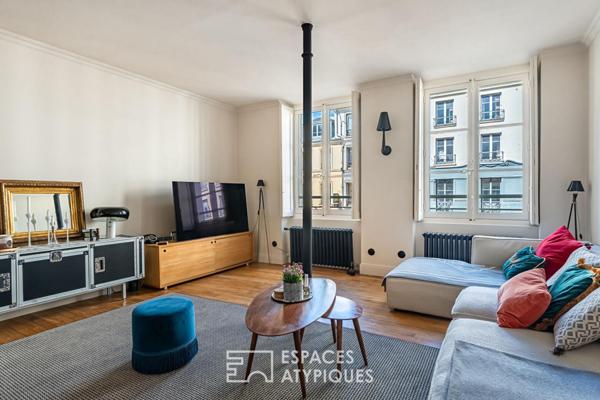 Volumes décloisonnés et cachet intemporel : un esprit loft à la versaillaise