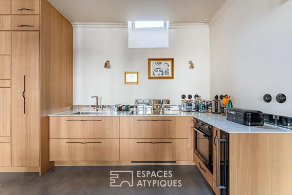 Volumes décloisonnés et cachet intemporel : un esprit loft à la versaillaise
