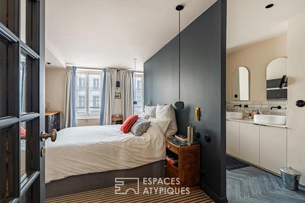 Volumes décloisonnés et cachet intemporel : un esprit loft à la versaillaise