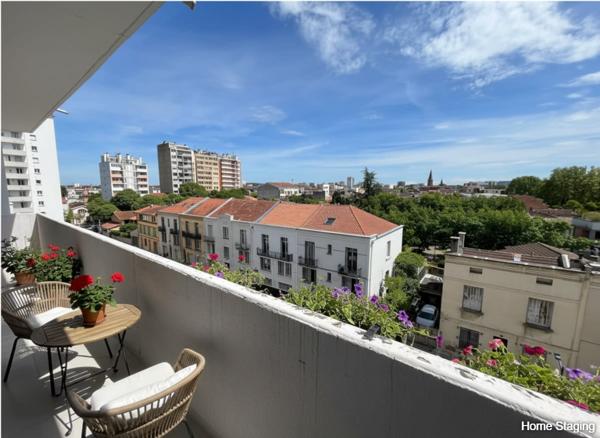 T3/4 avec balcon et cave au coeur des minimes