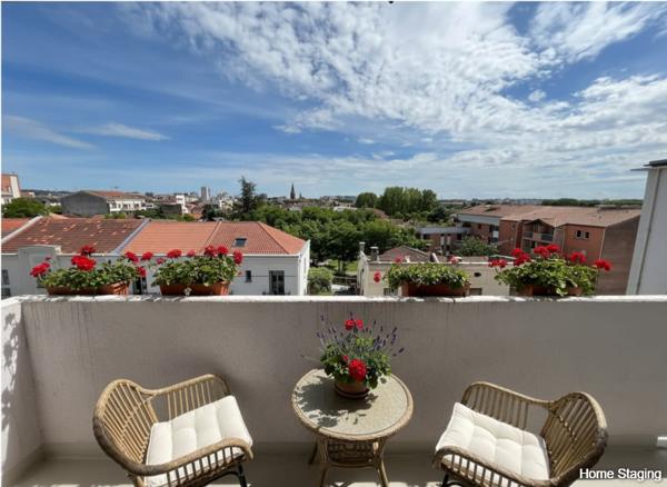 T3/4 avec balcon et cave au coeur des minimes