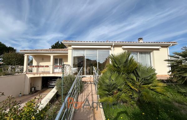 Maison familiale avec beau terrain arboré