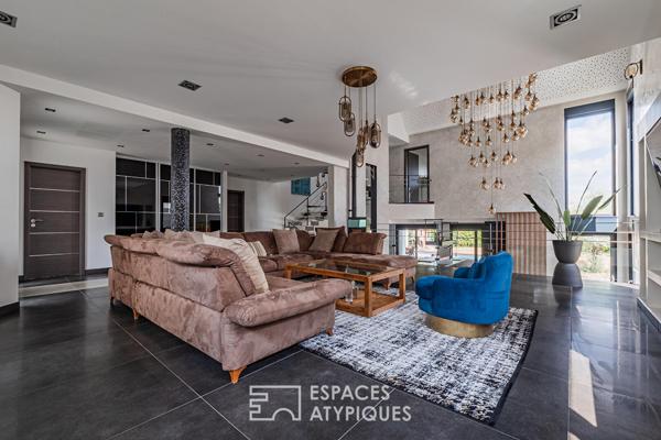 Villa contemporaine aux prestations haut de gamme