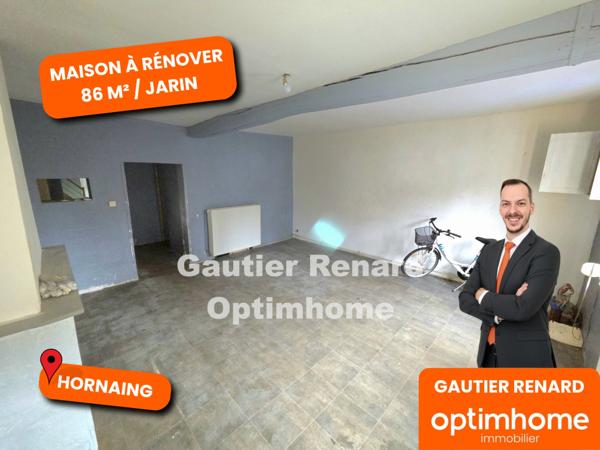 Maison de 86 m² à rénover entièrement – Idéale investisseur ou projet sur mesure