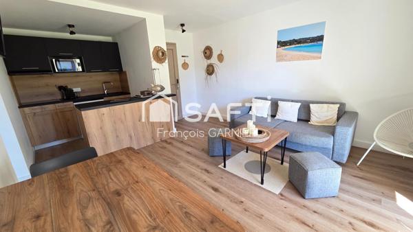 Splendide T3 d'environ 43 m² au calme , Cala Rossa.