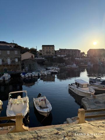 petite maison sur le port de Centuri