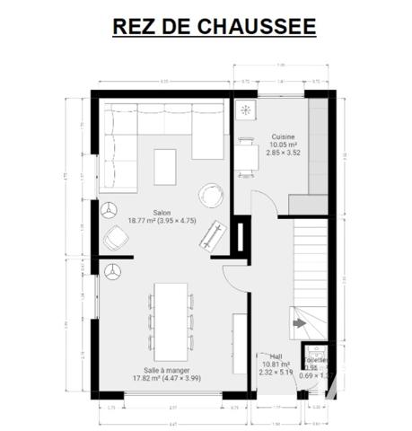 Maison à vendre 7 pièces 153 m² Montbéliard