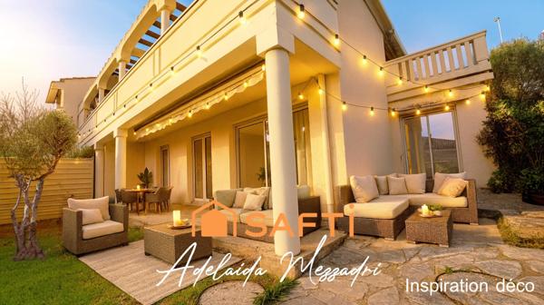 Charmant 2 pièces en rez-de-jardin exposé sud dans le quartier prisé de l’Archet