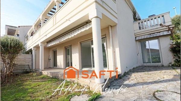 Charmant 2 pièces en rez-de-jardin exposé sud dans le quartier prisé de l’Archet