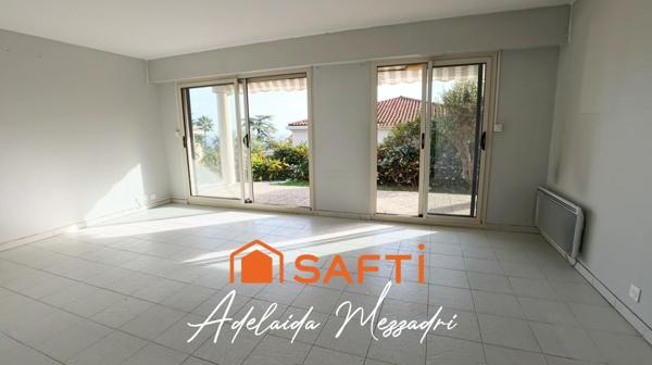 Charmant 2 pièces en rez-de-jardin exposé sud dans le quartier prisé de l’Archet