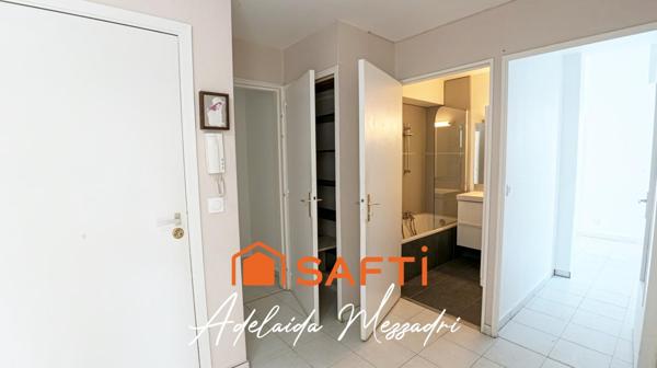 Charmant 2 pièces en rez-de-jardin exposé sud dans le quartier prisé de l’Archet