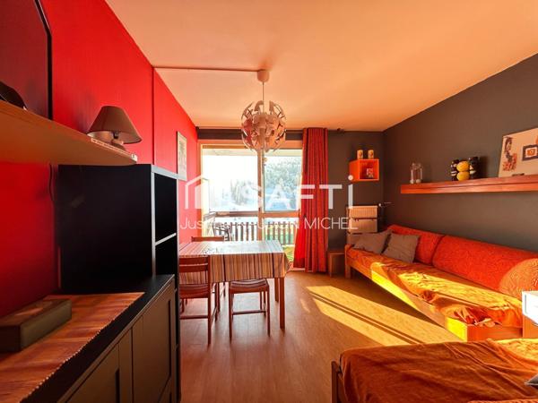 Appartement aux pieds des pistes avec vue montagne