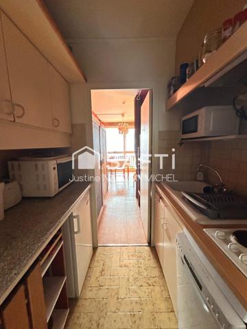 Appartement aux pieds des pistes avec vue montagne