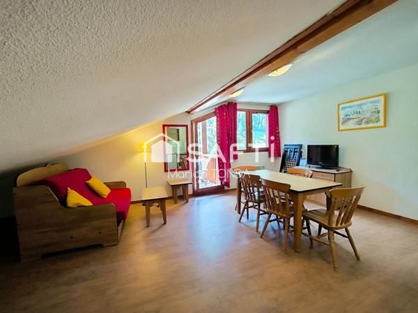 Appartement chaleureux avec vues montagnes