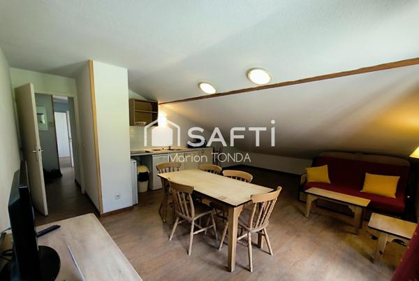 Appartement chaleureux avec vues montagnes