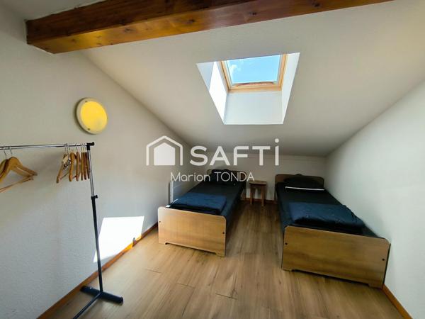 Appartement chaleureux avec vues montagnes