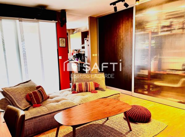 Appartement T2 avec extérieur exceptionnel
