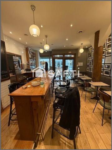 FONDS DE COMMERCE RESTAURANT 120 M2 PARIS 9 EME 80 COUVERTS EXTRACTION DE 400 LICENCE 4