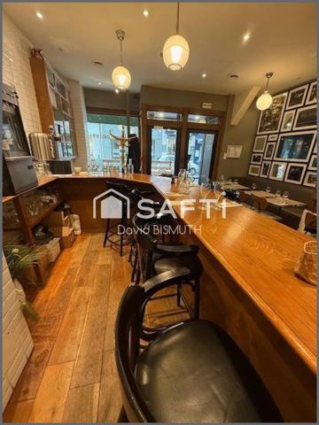 FONDS DE COMMERCE RESTAURANT 120 M2 PARIS 9 EME 80 COUVERTS EXTRACTION DE 400 LICENCE 4