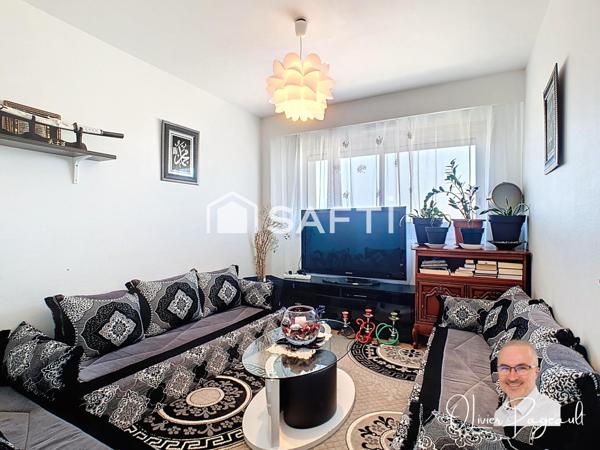 T5 avec vue imprenable, dernier étage aux portes de Lyon