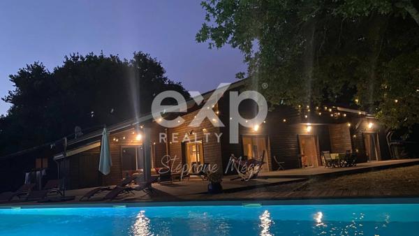 Propriété au bord du lac de Biscarrosse