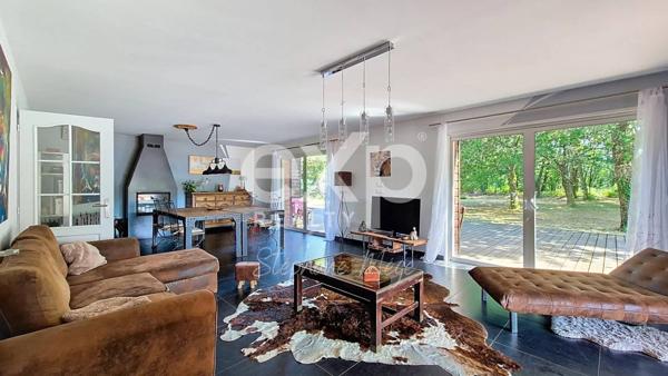 Propriété au bord du lac de Biscarrosse