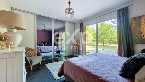 Propriété au bord du lac de Biscarrosse