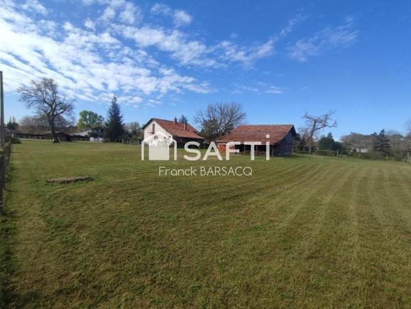 MAISON DE CAMPAGNE AVEC DEPENDANCE ET GRAND JARDIN