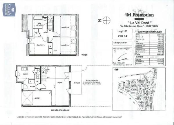 Maison à louer 4 pièces 82.8m²