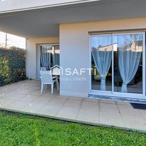 T3 avec jardin privatif au calme