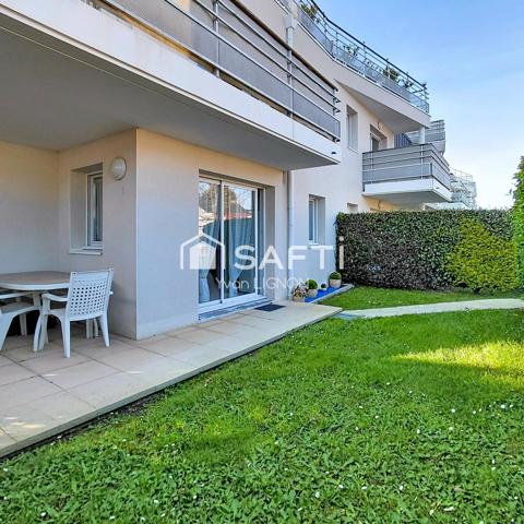 T3 avec jardin privatif au calme