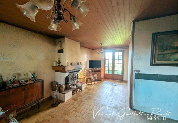 Maison 98m²- 3 chambres- garage 30m²- terrain 1547m²