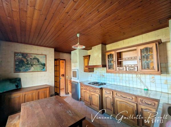 Maison 98m²- 3 chambres- garage 30m²- terrain 1547m²